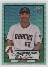 2021 Topps Chrome Platinum Anniversary Aqua Wave Refractor Humberto Mejia 0a9a