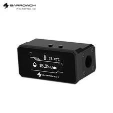 Barrow BarrowCH FBFT04 Water Temperature Meter + Flow Meter alarm for overheat