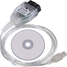 Obd Dcan Kcan Kdcan Obd2 Kcan K Dcan K Dcan D-can Kcan Ediabas Cable White