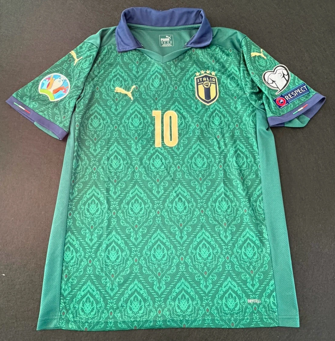 Maillot 10 Francesco Totti Italian Team Replica Retro Italia