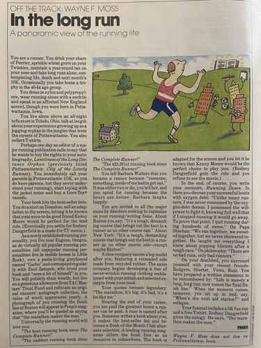1985 The Runner Magazine August Leggs Mini Marathon, 2 Nike ads - Picture 16 of 24