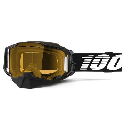 100% Armega Snowmobile Goggles OSFM 50007-10007 610-5419 5621-3053-00