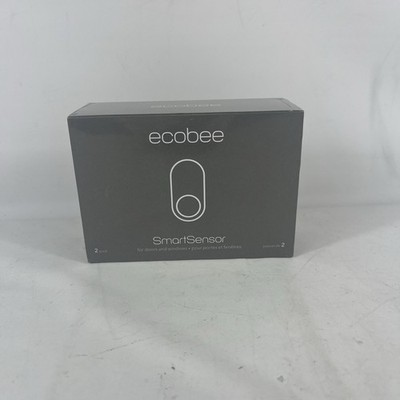 Ecobee Wireless Smart Sensor for Doors & Windows 2 Pack White EB-DWSHM2PK-01