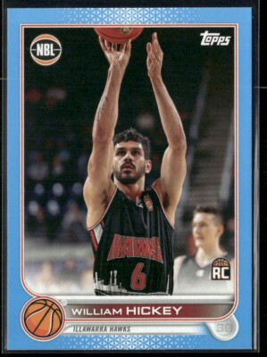 William Hickey 2022-23 Topps NBL Blue #34