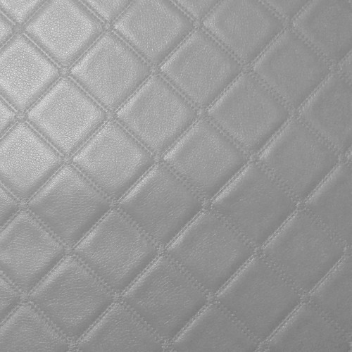 Diamond Stitch Embossed Vinyl Faux Leather Car Upholstery Camper Boat Fabric - Picture 3 of 6