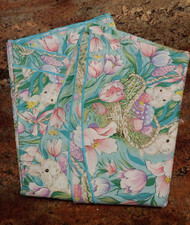 Bardwil Linens 60x81" Oblong Easter Day Bunny Spring Tablecloth