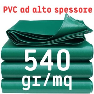 Telo occhiellato impermeabile in PVC Telone pesante da copertura 3x2 3x4 4x4 4x6