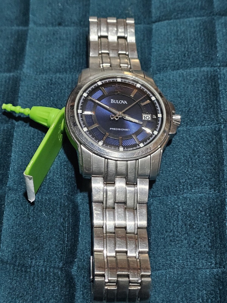 Stainless Steel Bulova Precisionist 96b159 Bulova Accessories