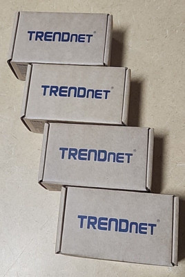 4 Pack NEW TRENDnet TI-MGBS10 Module LOT of 4