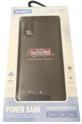 Yugioh Power Bank 10+Ah 10000mAh Capacity iPhone Android USB-C USB