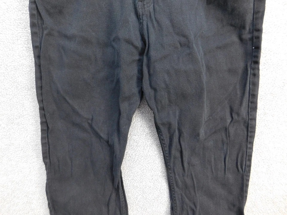 Bullhead Men's 36x34 Casual Straight Leg Slim Black Jeans - Image 3 of 4