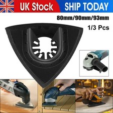 Triangular Sanding Pad Multi Tool Oscillating Sander Saw Blade Pad For Bosch UK