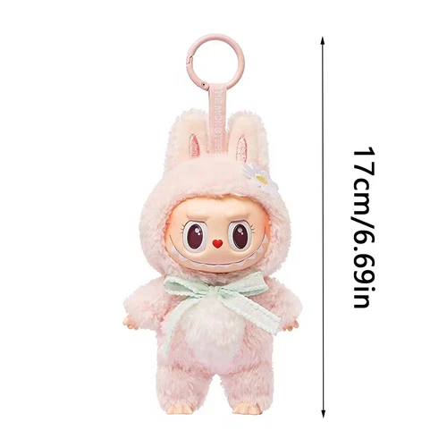 POP MART Labubu Mokoko V1 Close To Sweet Plush Doll Keychain New - Picture 6 of 6