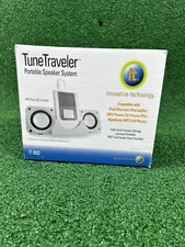 Innovative Technology Tune Traveler Portable Speaker System iPod Mp3 NIB
