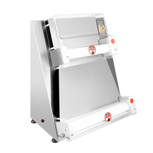 Máquina eléctrica para hacer prensa de pastelería con rodillo de masa de pizza 110 V 4-16" - Imagen 16 de 24