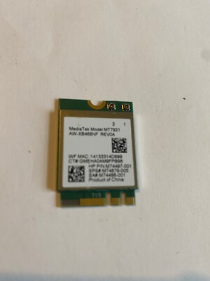 M74879-005 HP SKO-WLAN Mediatek Tequila AX 2x2 M.2