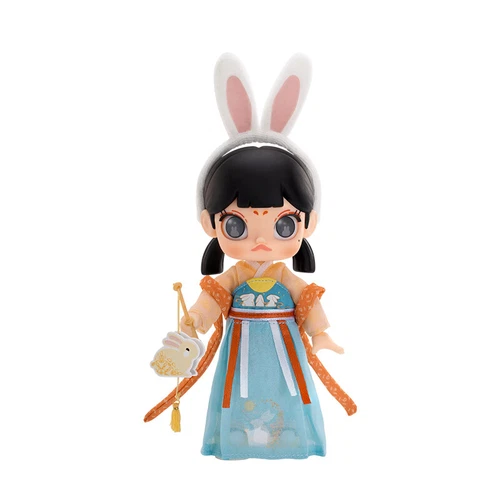 POPMART MOLLY Hanfu Garden Lantern Festival Modellino da collezione in magazzino - Foto 10 di 10