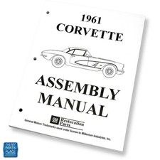 1961 Corvette Factory Gm Assembly Manual Each Loose Leaf Unbound 1961 Corvette Factory Gm Assembly Manual Each Loose Leaf Unbound