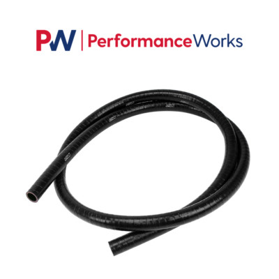 HPS FKM Lined Oil Resistant High Temperature Black 3 ft Silicone Hose 3/4'' 19mm