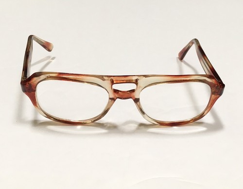 Vintage Aviator Eyeglass Frame Barry Martin Tortoise Geek Nerd Browline Glasses - Picture 10 of 12