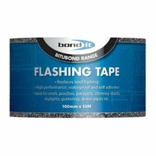 100MM X 10M FLASHING TAPE FLASHBAND SELF ADHESIVE ROOF FELT SEALS LEAKS LEAD