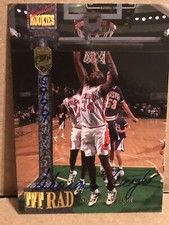 1994 Signature Rookies Tetrad Autographed #83 Sharone Wright Clemson 5999/7750