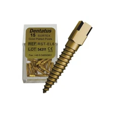 Dentatus RST-EL6 Surtex Classic Gold Plated Extra Long EL6 1.80 mm 12/Bx