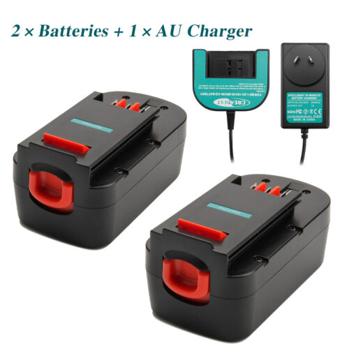 4.0Ah 18V Ni-MH Battery/Charger for Black Decker A1718 HPB18 NS118 A18 FSB18 - Picture 13 of 17