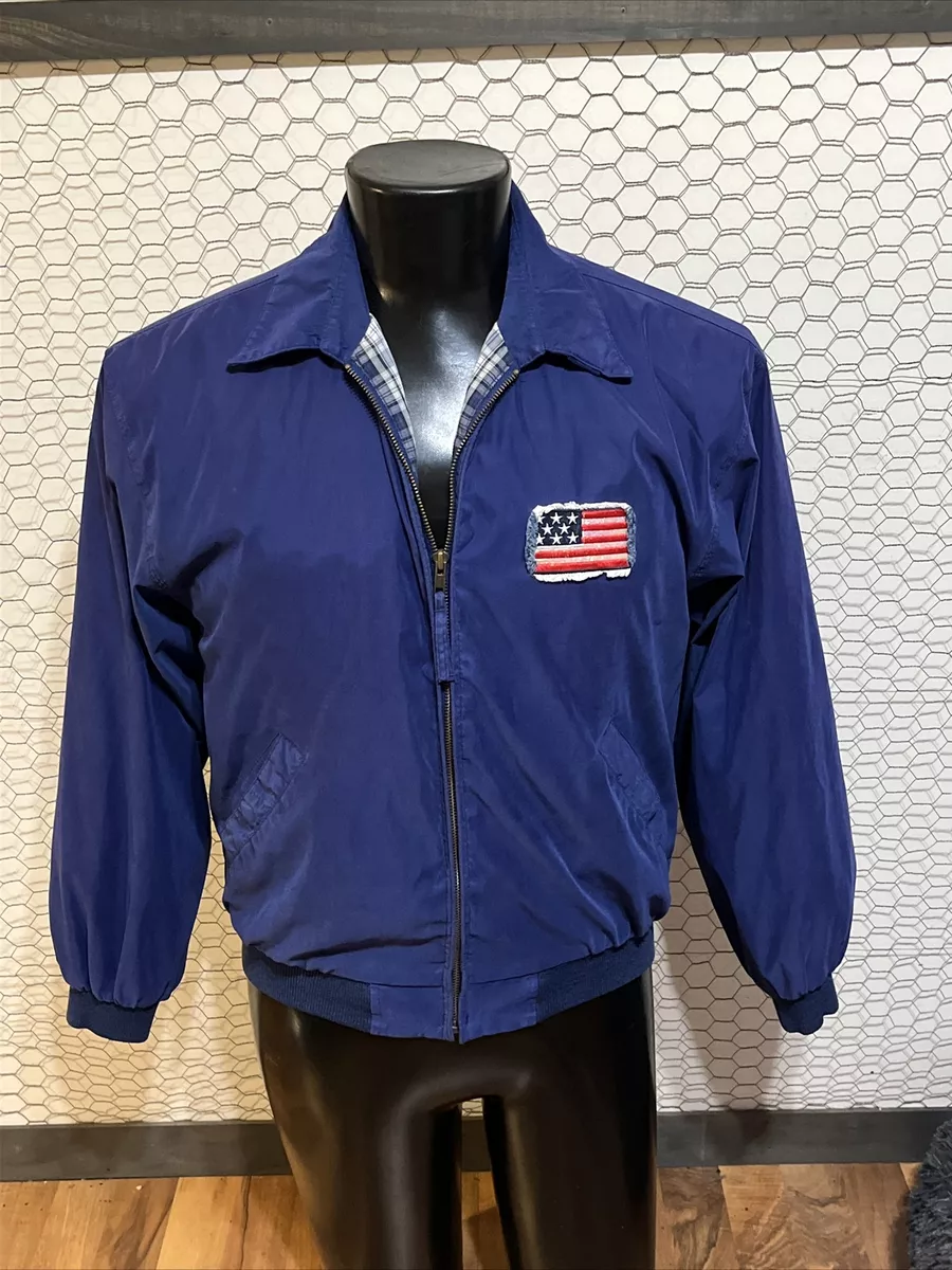 Flag patch best sale jacket