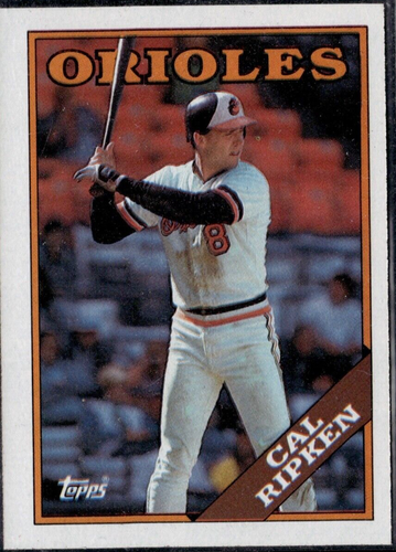 Cal Ripken : 1988 Topps MLB Baseball Card #650 + Baltimore Orioles +FREE Ship π