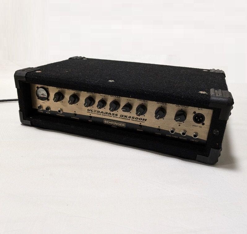 Behringer Ultrabass BX4500H bass amplifier Confirmed Operation