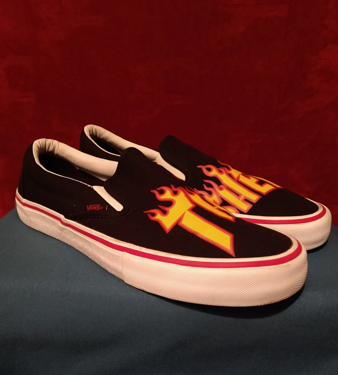 Thrasher vans top slip on pro