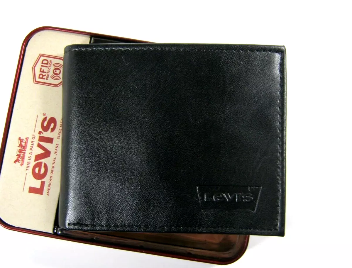 Levi's Men's Rfid Blocking Extra Capacity Leather Slimfold Wallet :  Amazon.in: Bags, Wallets and Luggage