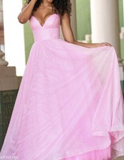 Sherri Hill Prom / Ball Gown Dress Pink Sz 6 Style #54153