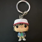 Funko Pop! Television Stranger Things Dustin Key Chain Collectible Toy Rare