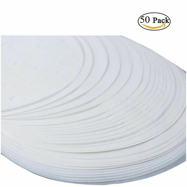 50 X 20cm (8") Non Stick Round Greaseproof Parchment Paper