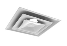 Titus TMS1024243260, 24” x 24”, 3 Cone Ceiling Diffuser, 10” Neck