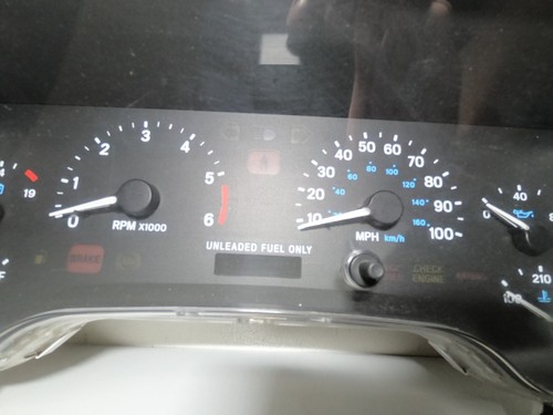 (1997-2000) Jeep Wrangler TJ velocímetro calibre racimo OEM - Imagen 2 de 13