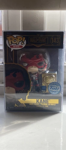 Funko Pop Kane #143 WWE Hall of Fame Exclusive Special Edition With Protector