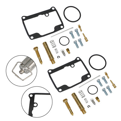 2PCS Carburetor Rebuild Repair Kit fit MIKUNI VM34-619 Russian Mechanics RMZ-640