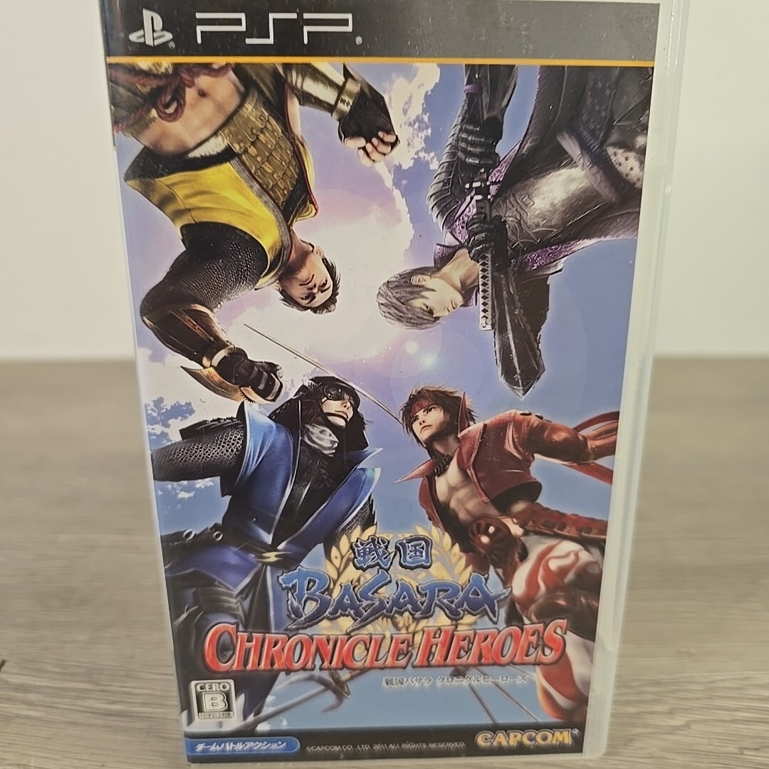 新品　戦国BASARA クロニクルヒーローズ　新品未開封　PSP Sengoku Basara Chronicle Heroes Playstation Portable PSP Japan