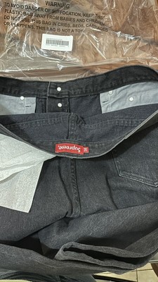 SUPREME Stone Washed Black Slim Jean (FW22) SZ 38 waist | eBay