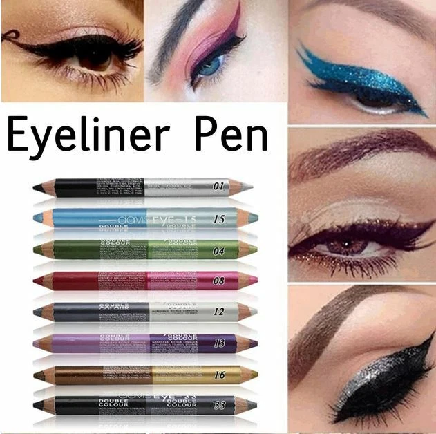 crayon yeux jumbo Double couleur kajal eyeliner Davis - Imagen 2 de 4