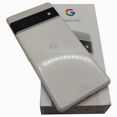 Google Pixel 6 Pro 5G 128gb Cloudy White Global Factory Unlocked