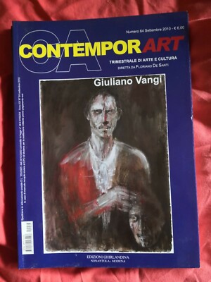 vierteljährliches Magazin CONTEMPORART - Floriano De Santi - Nr. 64 September 2010