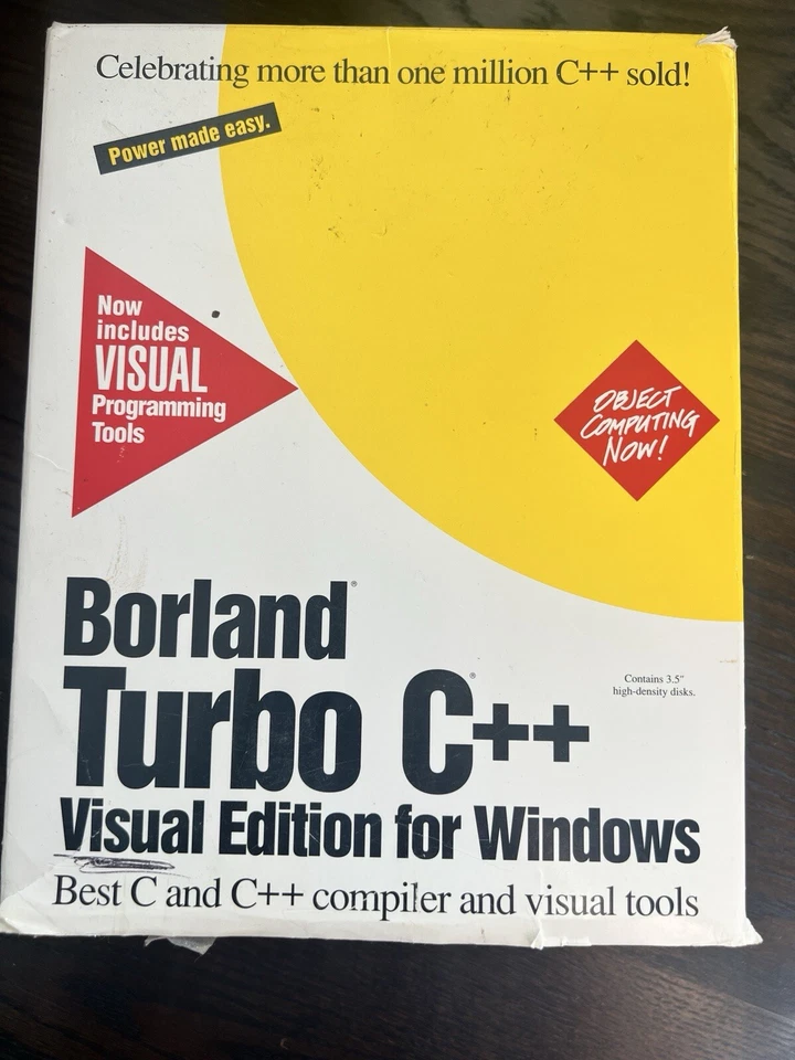 Borland Turbo C++ Visual Edition & Tools For Windows Version 3.1 3.5” Disks - Image 2 of 4