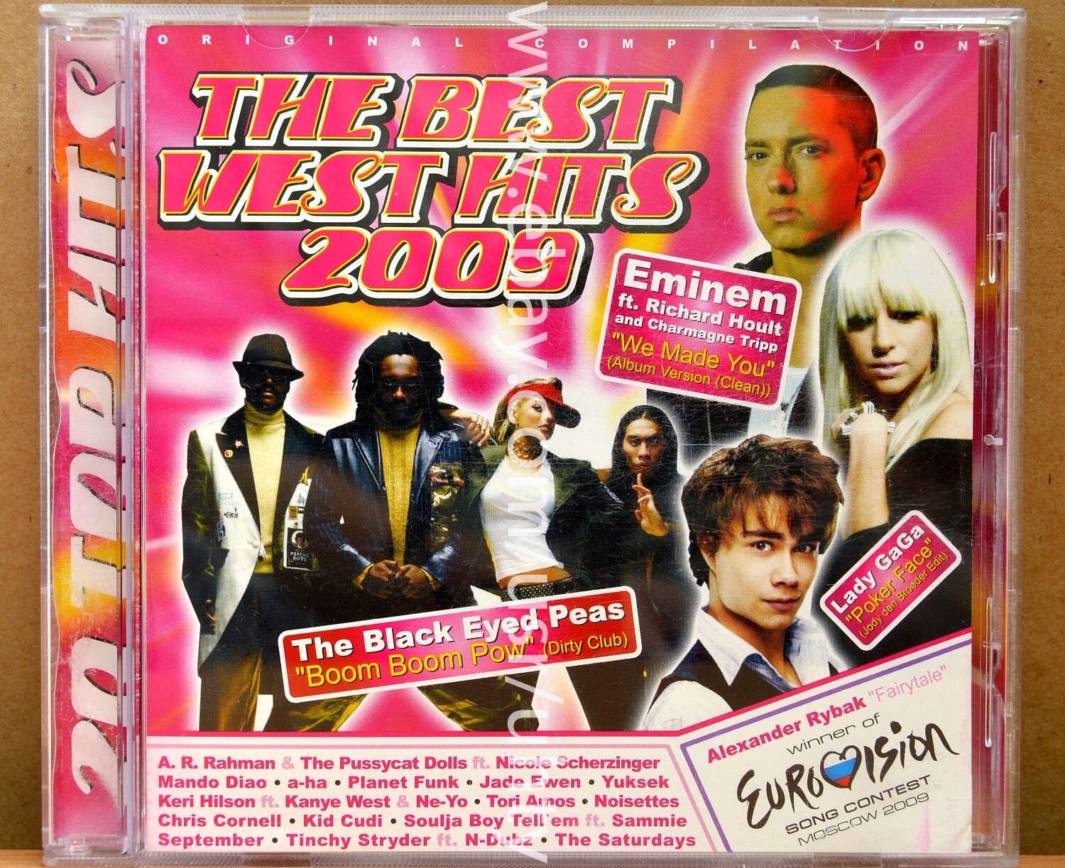 EMINEM THE BLACK EYED PEAS LADY GAGA RYBAK PUSSYCAT DOLLS RARE UKR ORIGINAL  CD | eBay