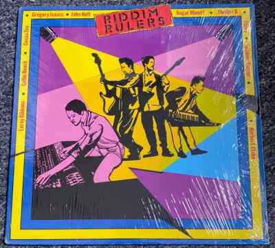 Riddim Rulers Various NEAR MINT Gold Disc Vinyl LP
