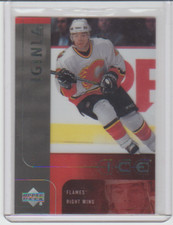 2001-02 Upper Deck Ice #5 Jarome Iginla Calgary Flames