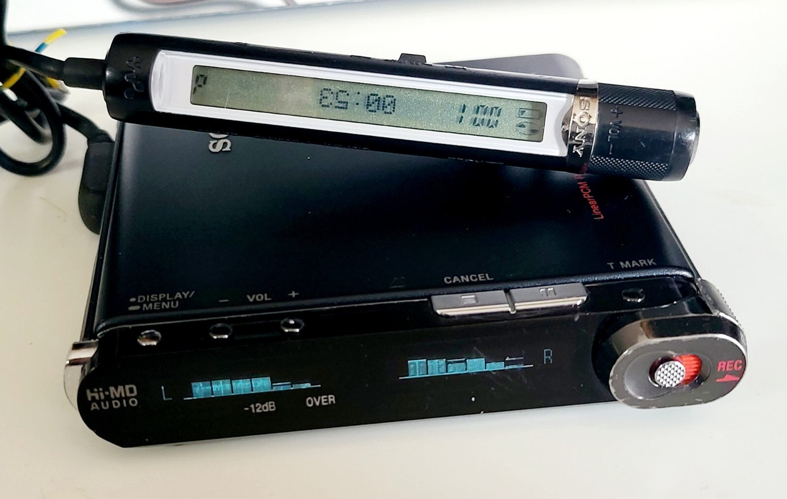 Sony MzRh1 HiMd Walkman Digital Music Player Minidisc/Mp3+1GB HiMD disc boxed eBay